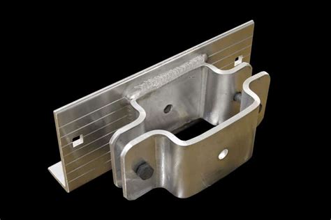 metal post mounting brackets|4x4 side mount post brackets.